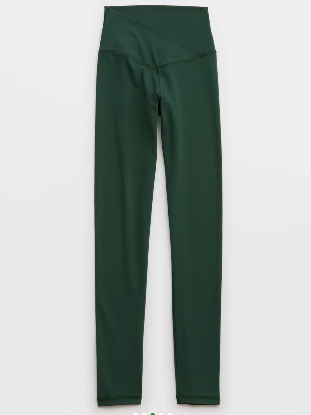 aerie Offline 7/8 Crossover Leggings in Sycamore Size M - Picture 4 of 8